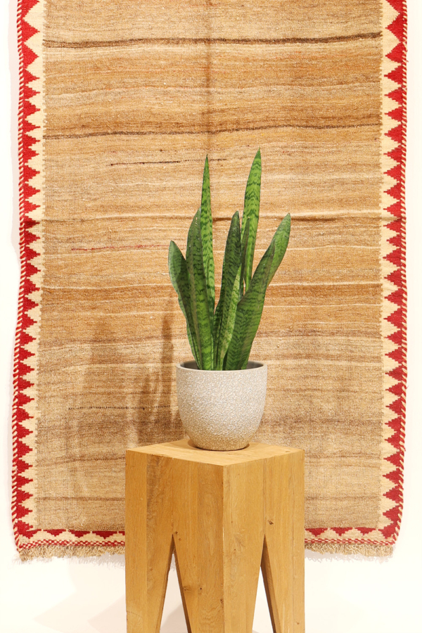 Kilim sofreh vintage Qashqai, Irán. 154x96 cms