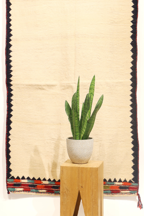 Vintage Qashqai kilim from Iran. 180x106 cms