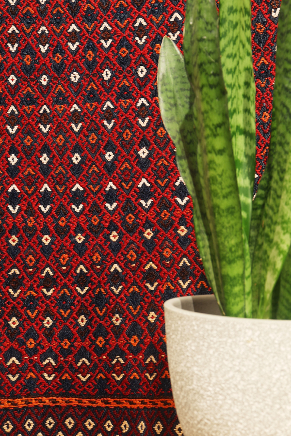 Kilim shiraki antiguo árabe, Irán. 197x162 cms - Imagen 3