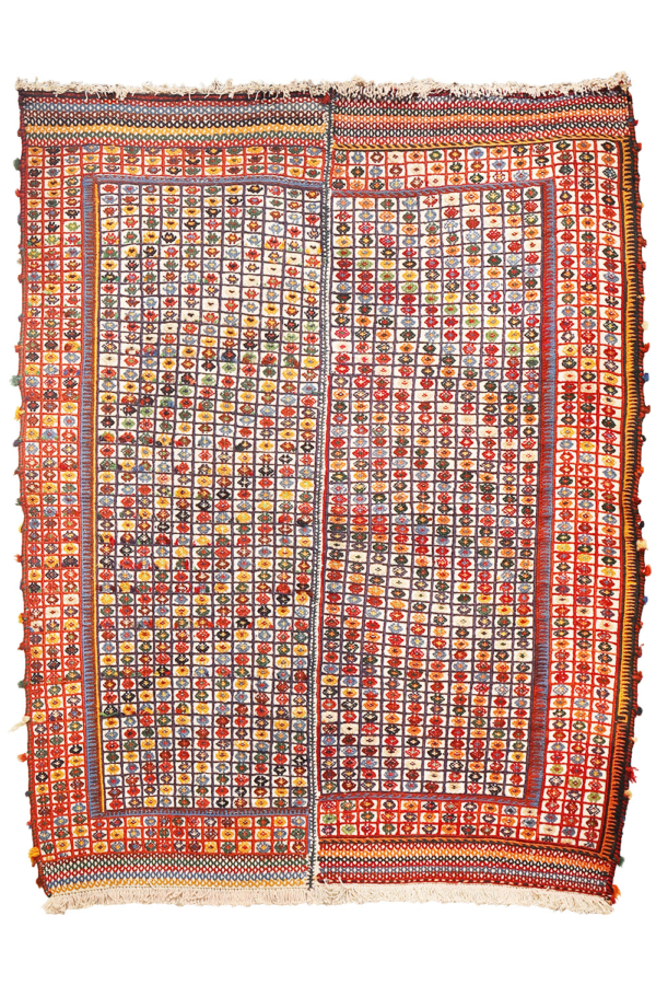 Semi-antique Arab shiraki from Iran. 195x155 cms - Image 2