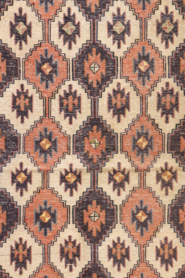 Vintage Arabic soumak kilim from Iran. 192x121 cms - Image 3