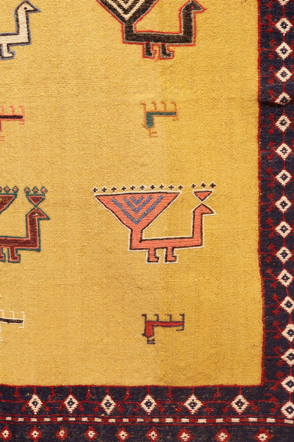 Kilim vintage Qashqai, Irán. 194x110 cms - Imagen 4