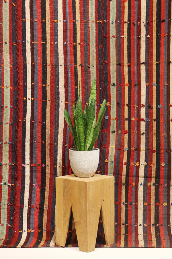 Kilim moj semi antiguo Qashqai, Irán. 310x177 cms
