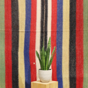 Kilim vintage Qashqai, Irán. 190x147 cms