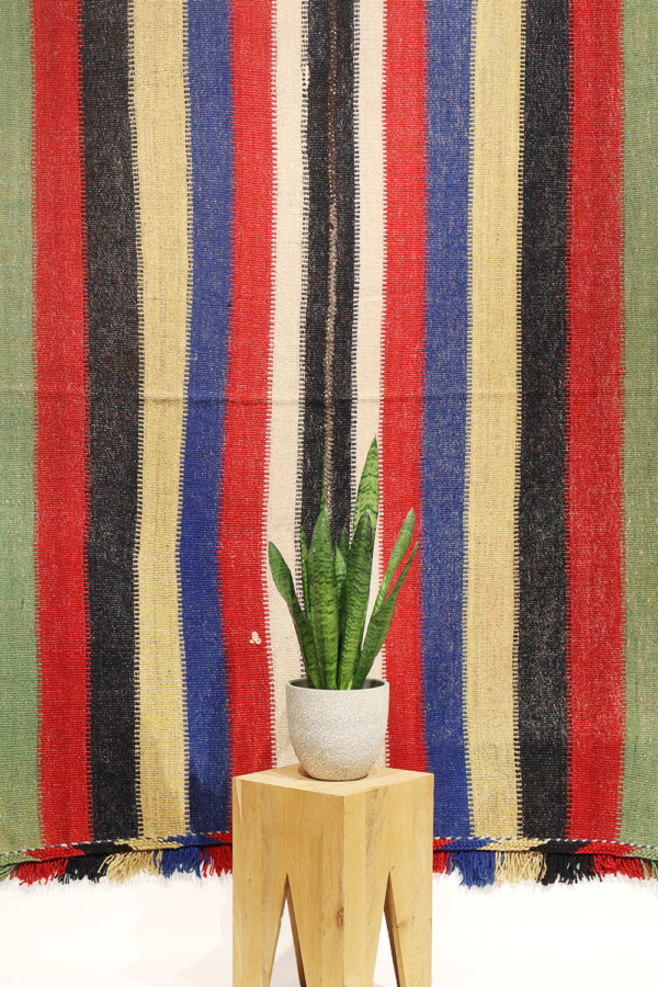 Kilim vintage Qashqai, Irán. 190x147 cms