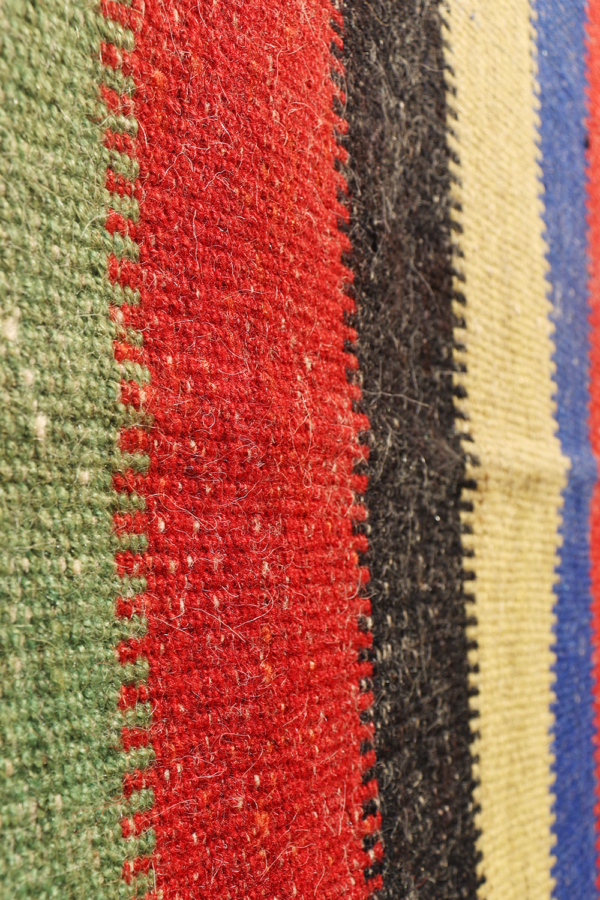 Kilim vintage Qashqai, Irán. 190x147 cms - Imagen 5
