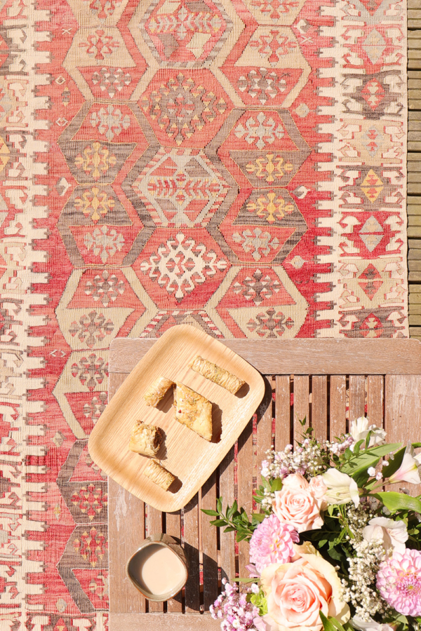 Kilim semi antiguo de Maras, Turquía. 167x100 cms - Imagen 7