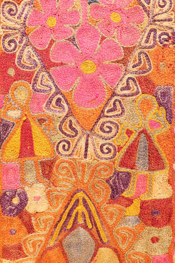 Semi-antique Marsh Arab kilim from Iraq. 257x160 cms - Image 5