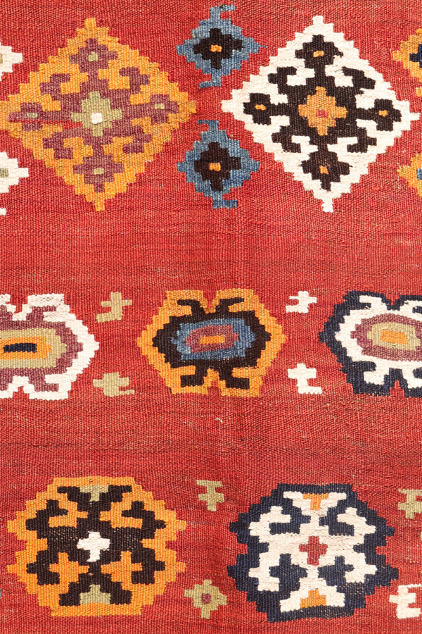 Antique Qashqai kilim from Iran. 270x160 cms - Image 4