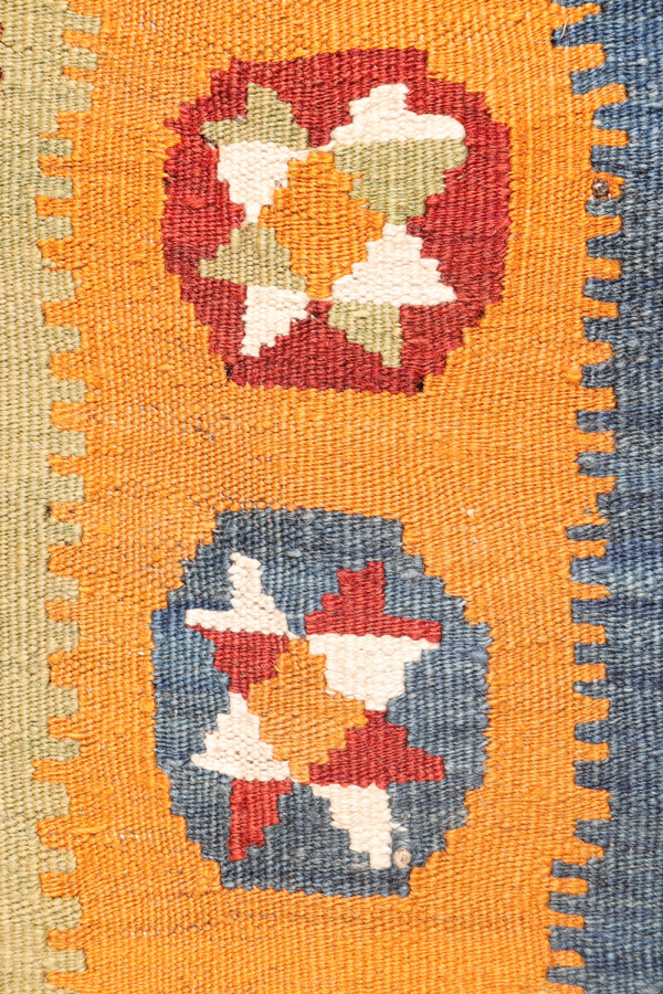 Antique Qashqai kilim from Iran. 270x160 cms - Image 6