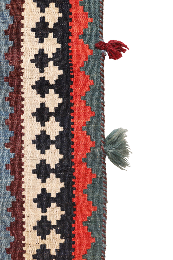 Kilim Qashqai antiguo, Irán. 277x170 cms - Imagen 10