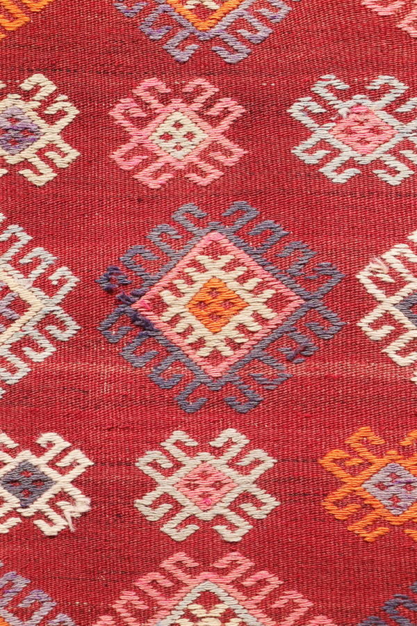 Vintage Dursunbey kilim from Turkey. 260x173 cms - Image 4