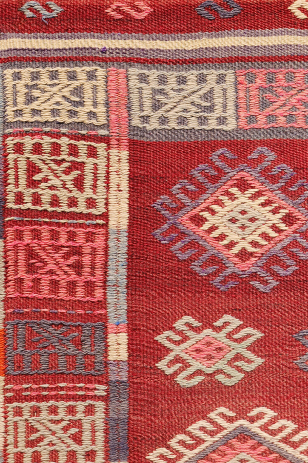 Vintage Dursunbey kilim from Turkey. 260x173 cms - Image 7