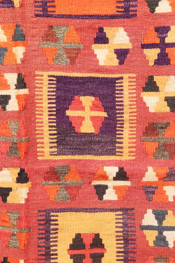 Kilim vintage Qashqai, Irán. 265x145 cms - Imagen 4