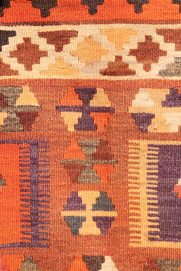 Kilim vintage Qashqai, Irán. 265x145 cms - Imagen 7