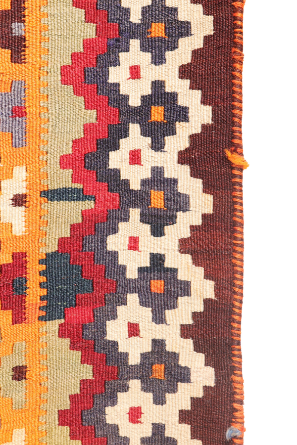 Kilim semi antiguo Qashqai, Irán. 272x162 cms - Imagen 8