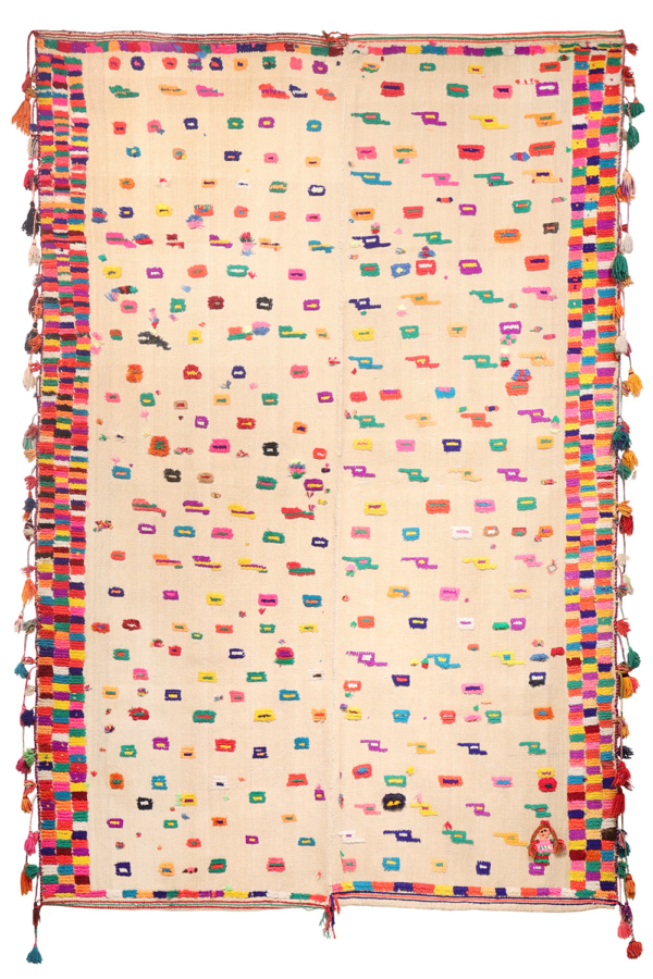 Vintage Qashqai kilim from Iran. 260x178 cms - Image 2