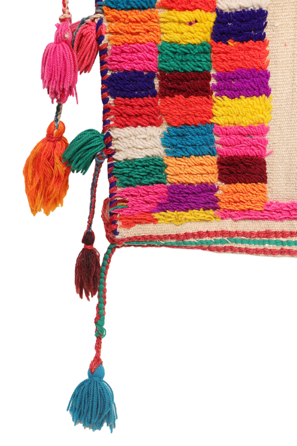 Vintage Qashqai kilim from Iran. 260x178 cms - Image 9