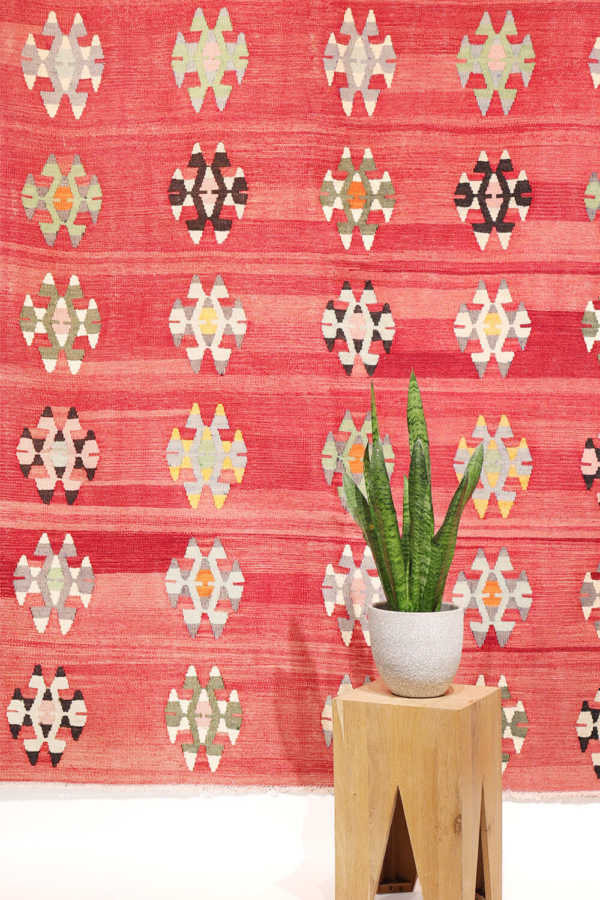 Vintage Koprubasi kilim from Turkey. 260x175 cms