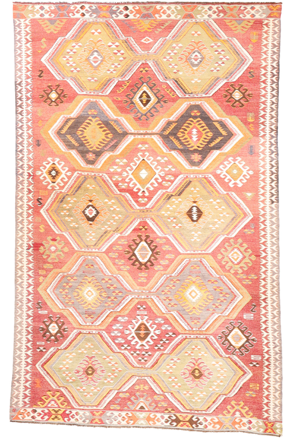 Semi-antique Mut kilim from Turkey. 273x173 cms - Image 2