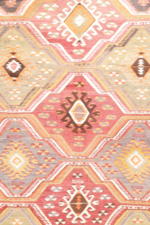 Semi-antique Mut kilim from Turkey. 273x173 cms - Image 4