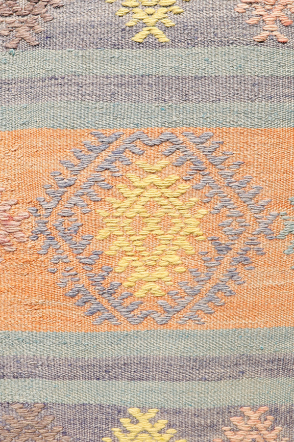 Vintage Selendi kilim from Turkey. 260x190 cms - Image 5