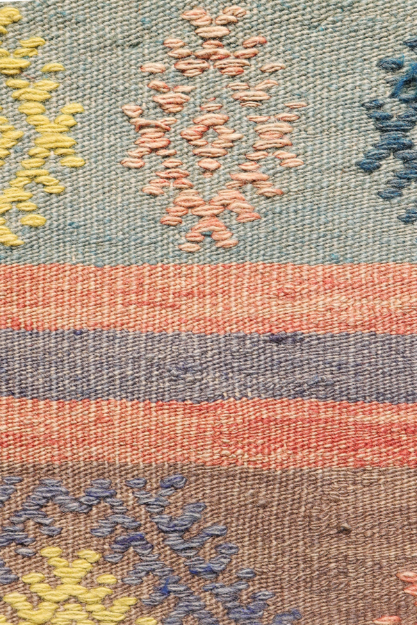 Vintage Selendi kilim from Turkey. 260x190 cms - Image 7