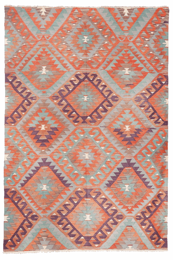 Vintage Esme kilim from Turkey. 267x176 cms - Image 9