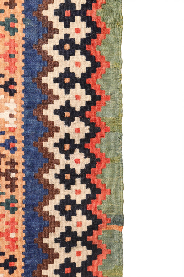 Kilim Qashqai antiguo, Irán. 248x156 cms - Imagen 10
