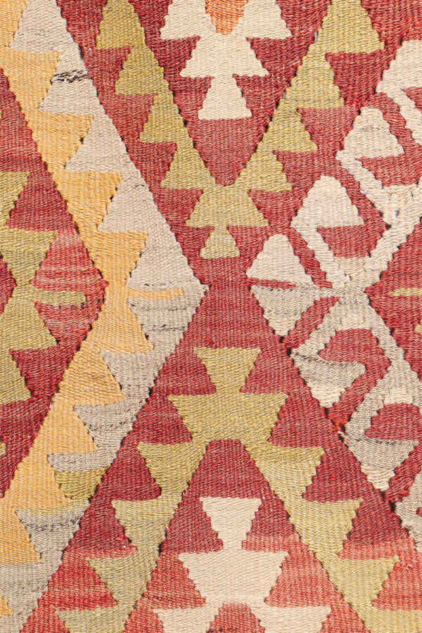 Semi-antique Antalya kilim from Turkey, 250x158 cms - Image 5