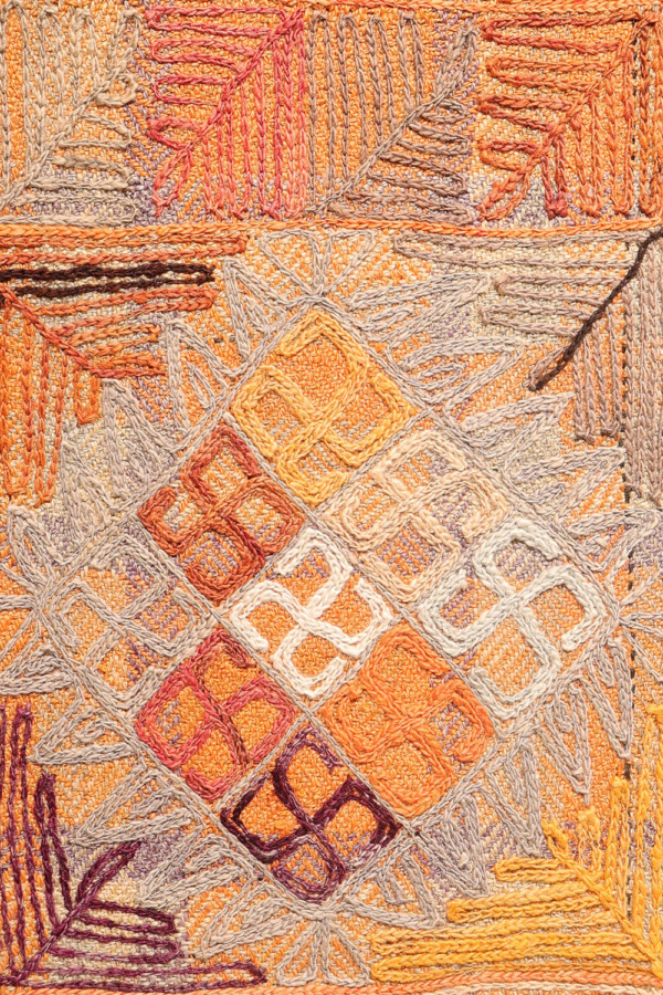 Vintage Marsh Arab kilim from Iraq. 243x160 cms - Image 4
