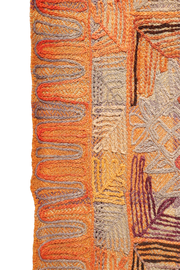 Vintage Marsh Arab kilim from Iraq. 243x160 cms - Image 8