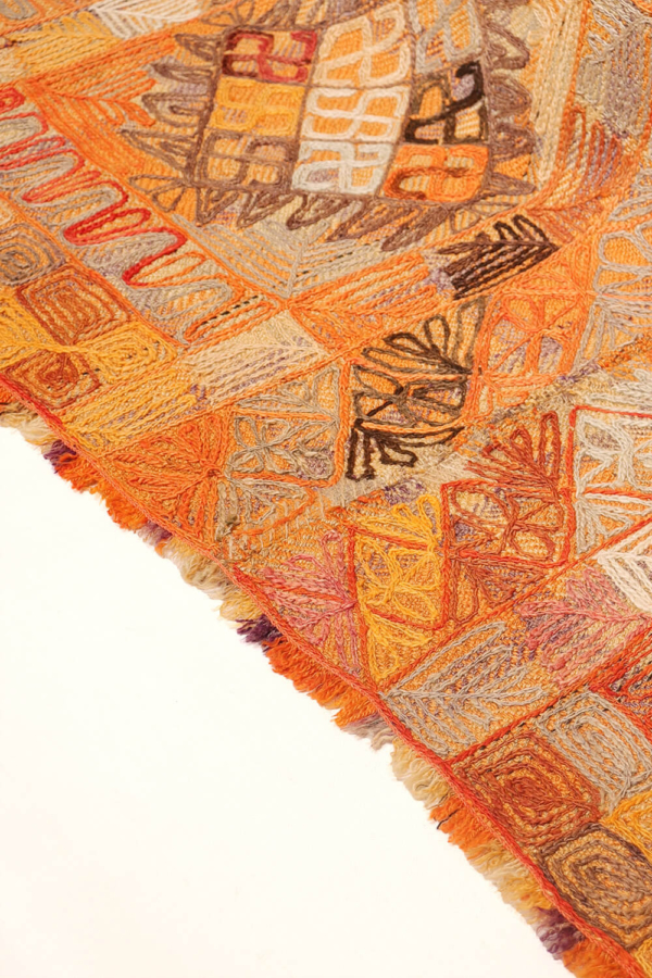Vintage Marsh Arab kilim from Iraq. 243x160 cms - Image 9