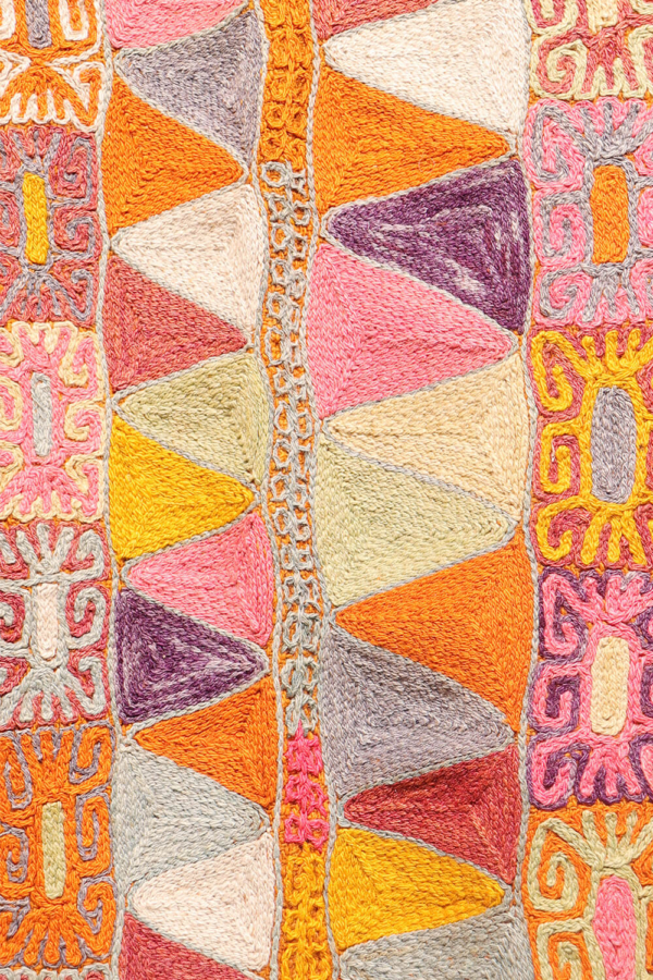 Semi-antique Marsh Arab kilim from Iraq. 245x165 cms - Image 5