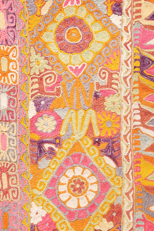 Semi-antique Marsh Arab kilim from Iraq. 245x165 cms - Image 6
