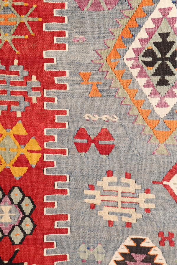 Vintage Esme kilim from Turkey. 257x166 cms - Image 7