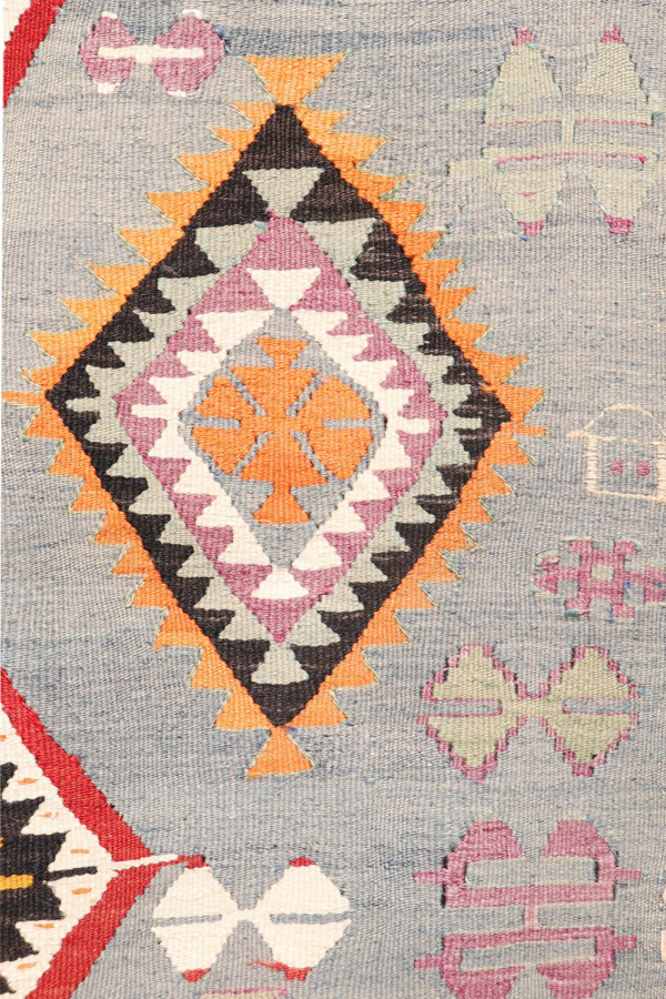 Vintage Esme kilim from Turkey. 257x166 cms - Image 8