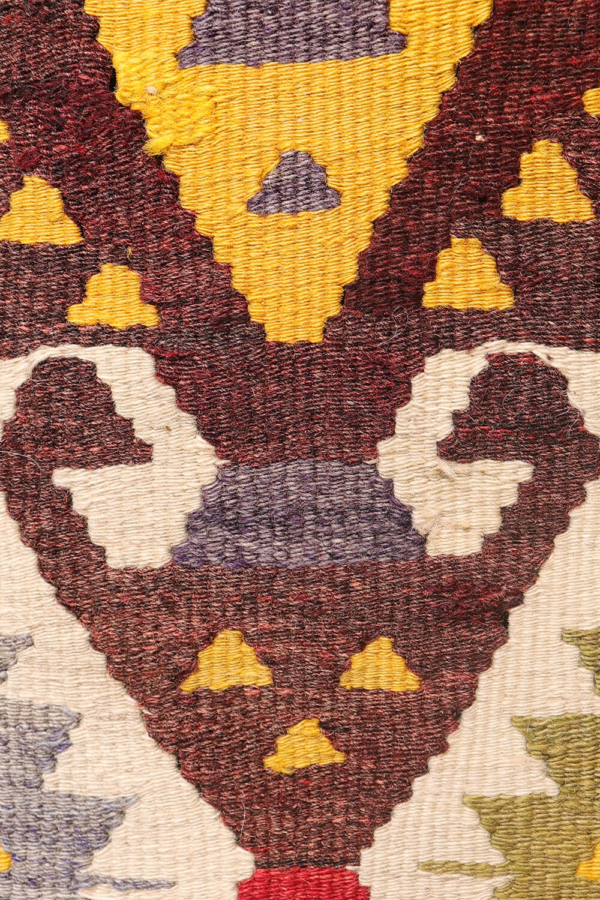 Kilim vintage de Barak con elibelinde, Turquía. 250x165 cms - Imagen 7
