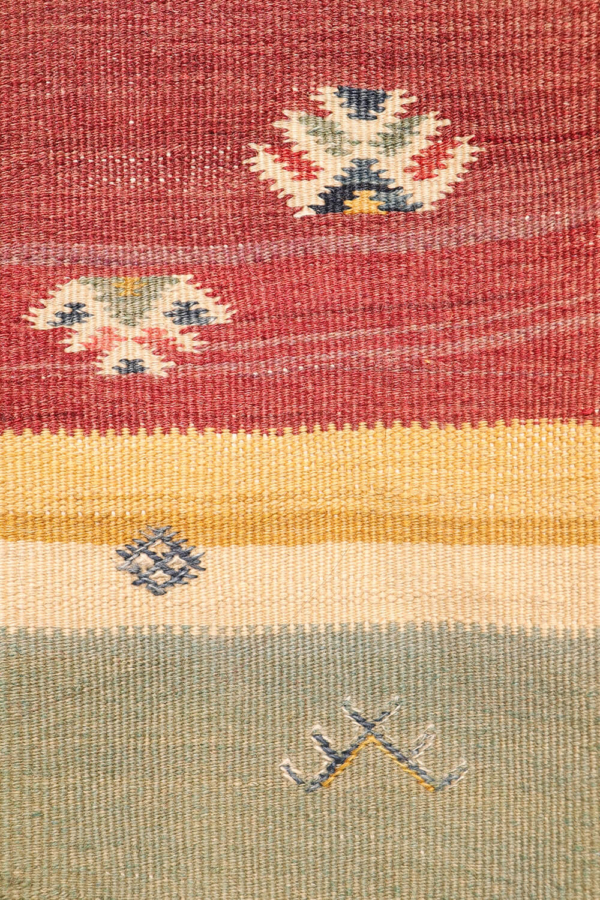 Antique Balikesir kilim from Turkey. 245x150 cms - Image 6