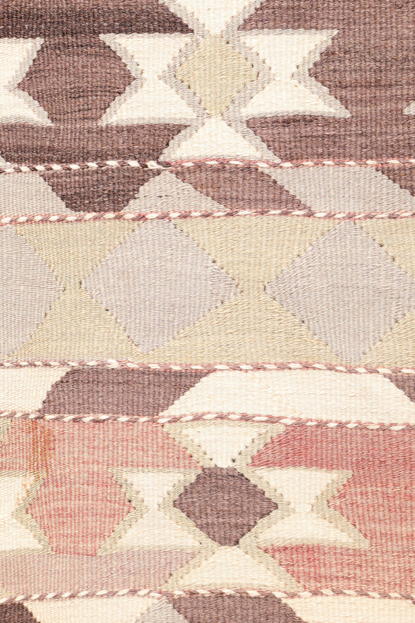 Semi-antique Milas kilim from Turkey. 257x168 cms - Image 4