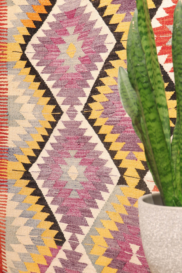 Kilim vintage de Sutlegen, Turquía. 256x166 cms - Imagen 3