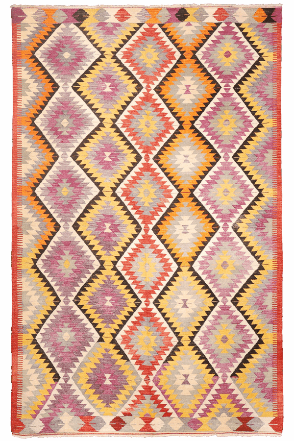 Kilim vintage de Sutlegen, Turquía. 256x166 cms - Imagen 10