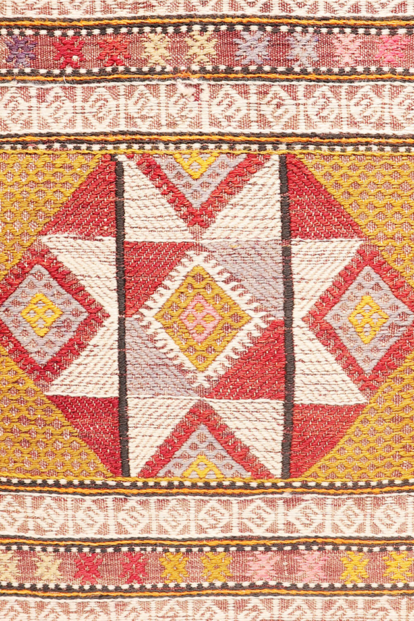 Semi-antique Kozak kilim from Turkey. 256x153 cms - Image 6