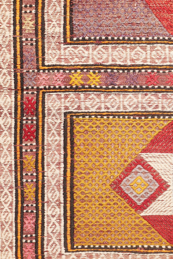 Semi-antique Kozak kilim from Turkey. 256x153 cms - Image 7