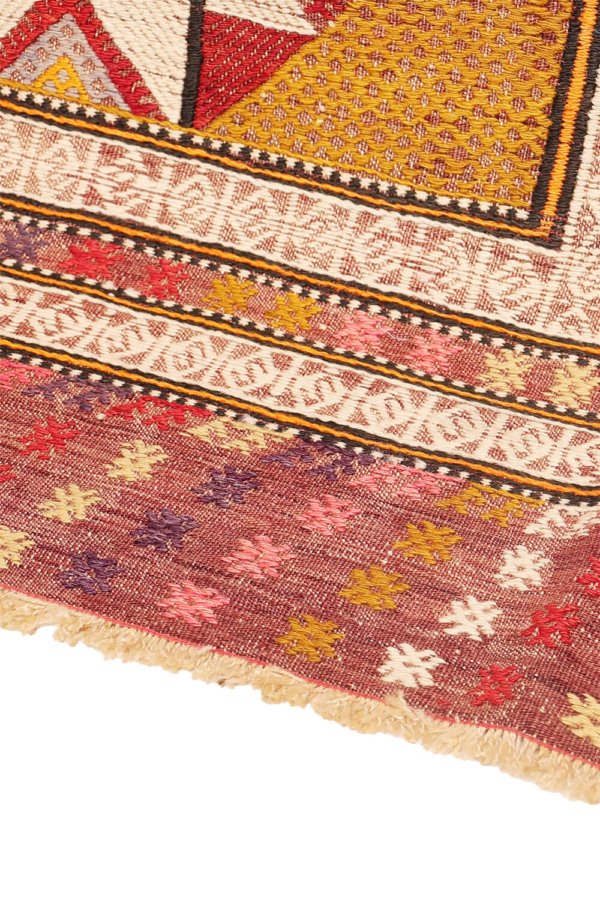 Semi-antique Kozak kilim from Turkey. 256x153 cms - Image 9