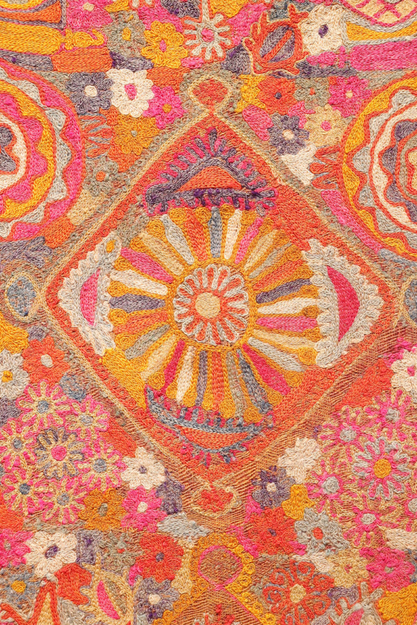 Semi-antique Marsh Arab kilim from Iraq. 245x173 cms - Image 4
