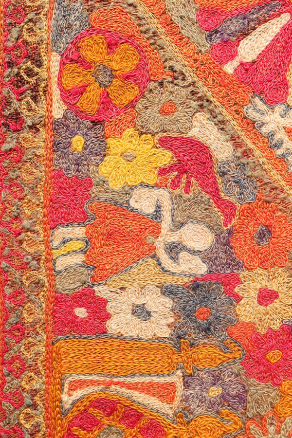 Semi-antique Marsh Arab kilim from Iraq. 245x173 cms - Image 5