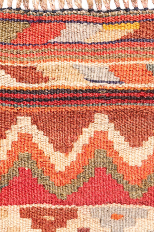 Vintage Qashqai kilim from Iran. 242x161 cms - Image 8