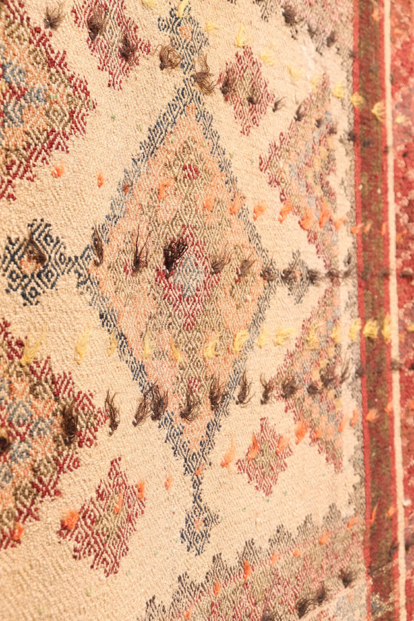 Antique Arabic kilim from Iran. 248x193 cms - Image 9