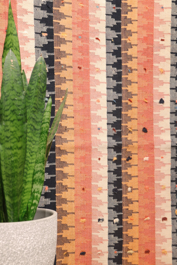 Kilim moj o jajim semi antiguo Qashqai, Irán. 242x156 cms - Imagen 3